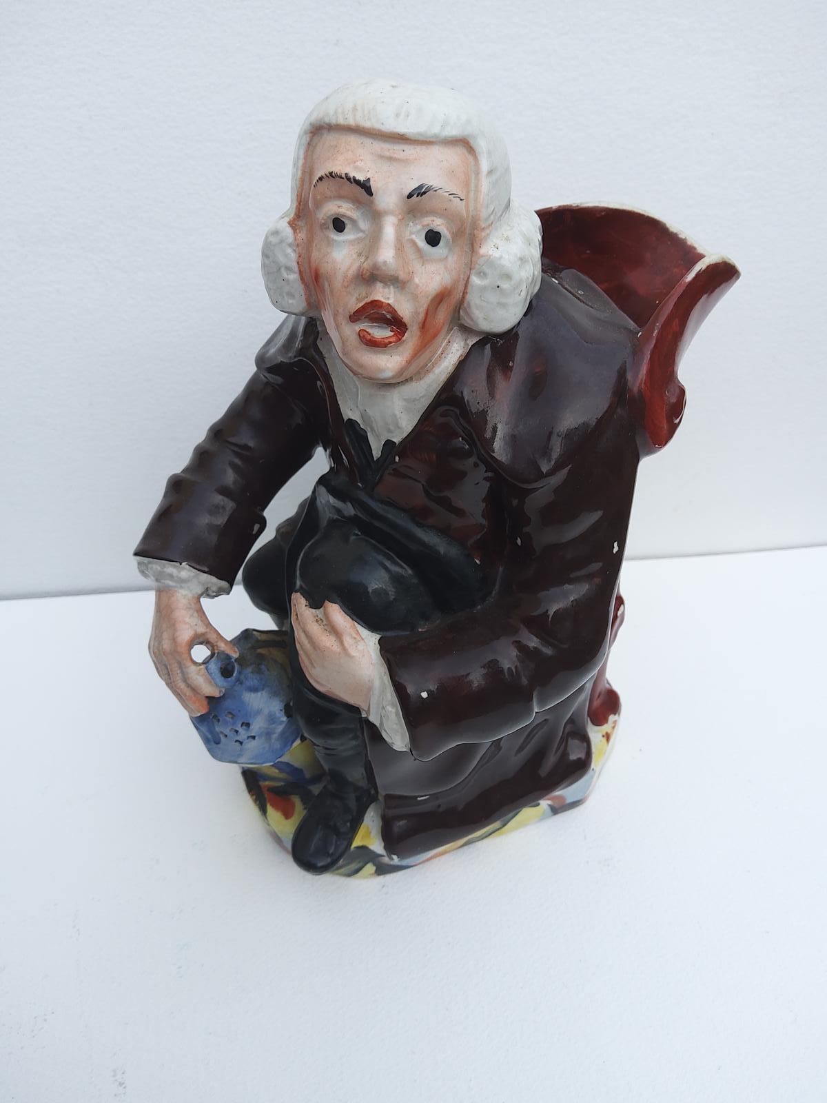 Staffordshire Toby Jug "Watchman with Lantern" (1 of 8) Staffordshire Toby Jug "Watchman with Lantern" (1 of 8)