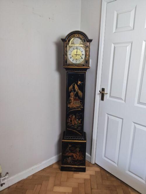 Chinoiserie Grandmother Longcase Musical Clock (1 of 12) Chinoiserie Grandmother Longcase Musical Clock (1 of 12)
