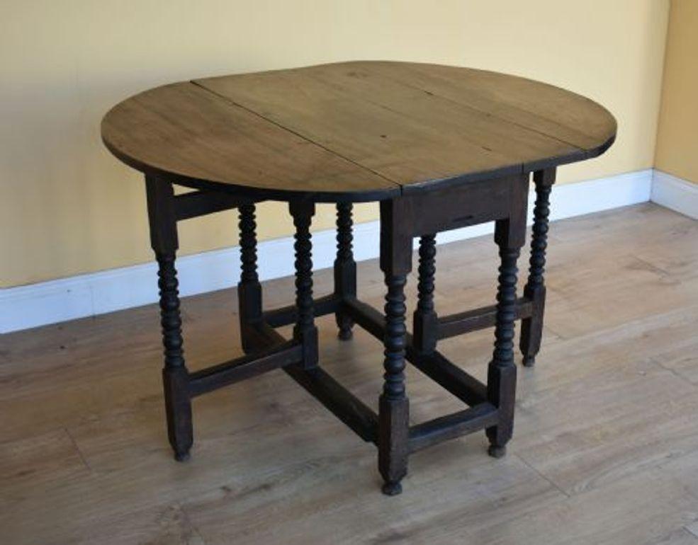 18th Century Oak Gateleg Table (1 of 5)