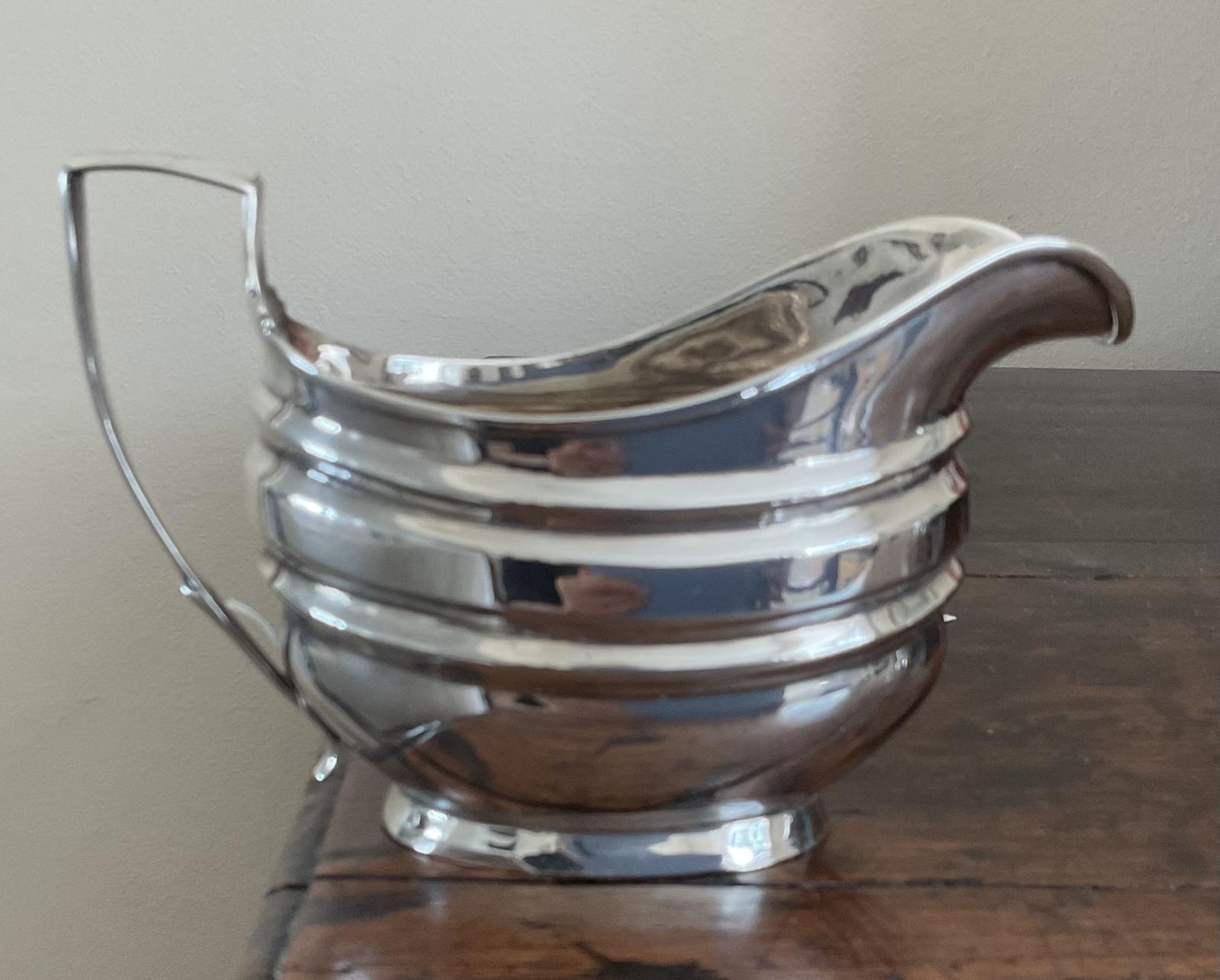 A George III Silver Cream Jug (1 of 4)