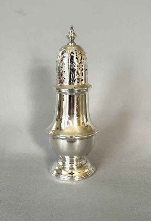 Handsome & Good Quality Silver Sugar Caster (1 of 6)