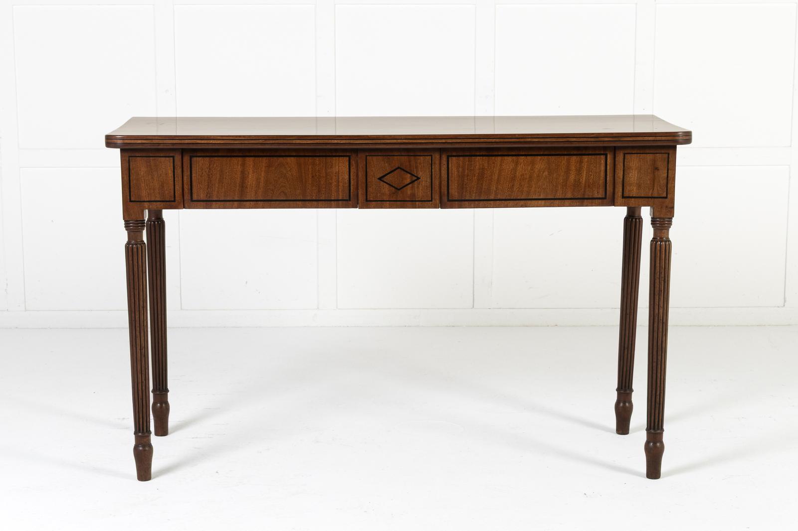 19th Century English Regency Mahogany Serving Table (1 of 7) 19th Century English Regency Mahogany Serving Table (1 of 7)
