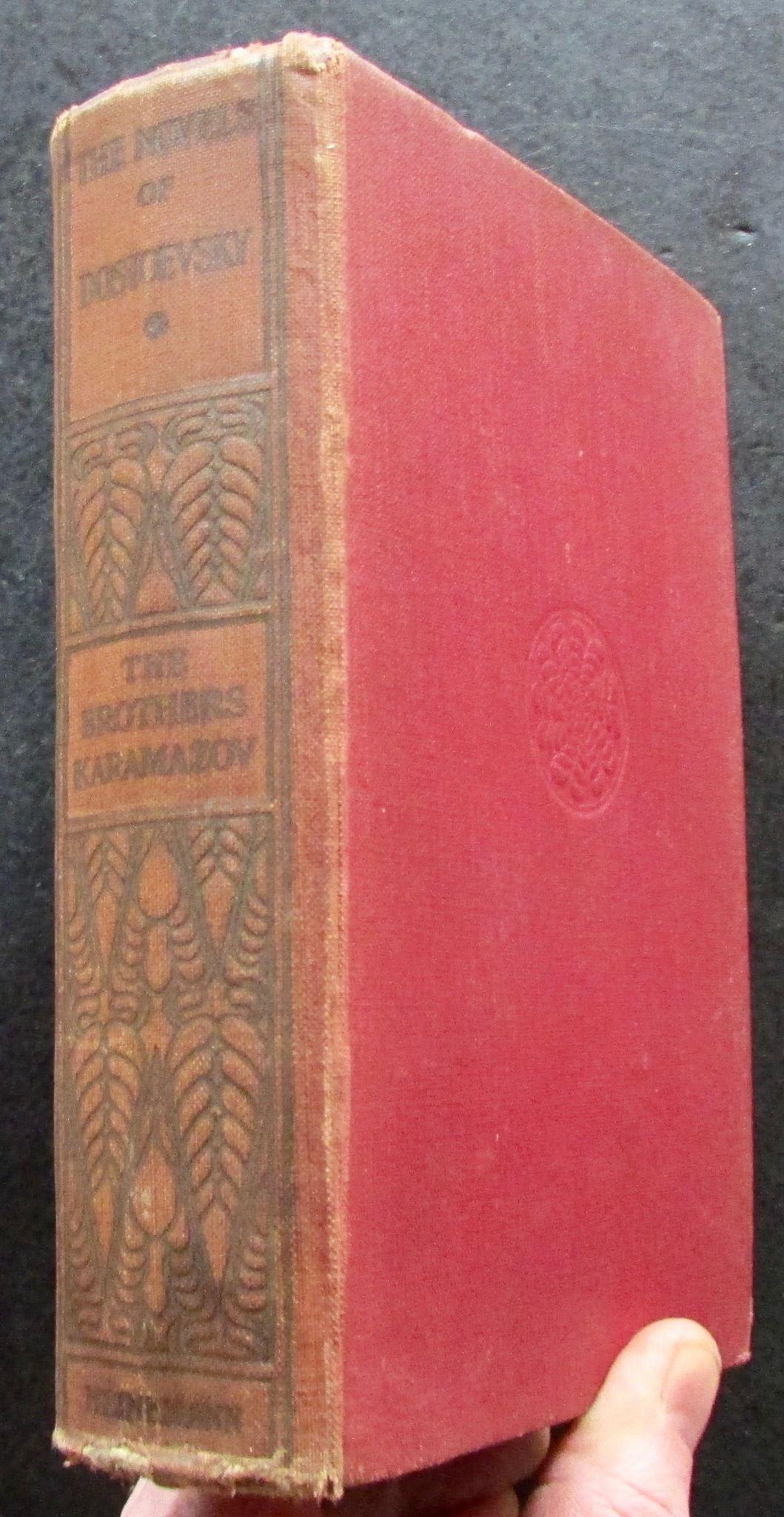 1913 Fyodor Dostoevsky Novel The Brothers Karamazov A Novel In Four Parts (1 of 4) 1913 Fyodor Dostoevsky Novel The Brothers Karamazov A Novel In Four Parts (1 of 4)