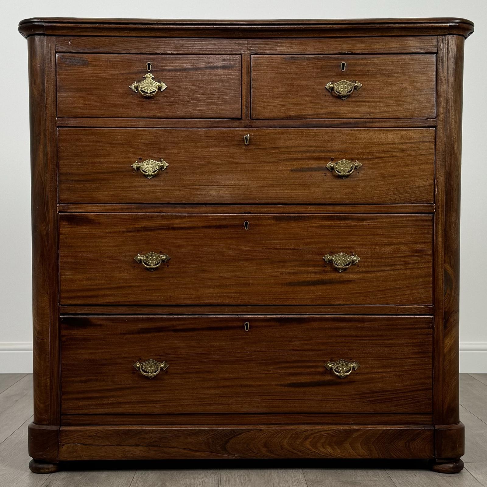 Antique 19th Century Chest Of Drawers In Mahogany (1 of 11) Antique 19th Century Chest Of Drawers In Mahogany (1 of 11)