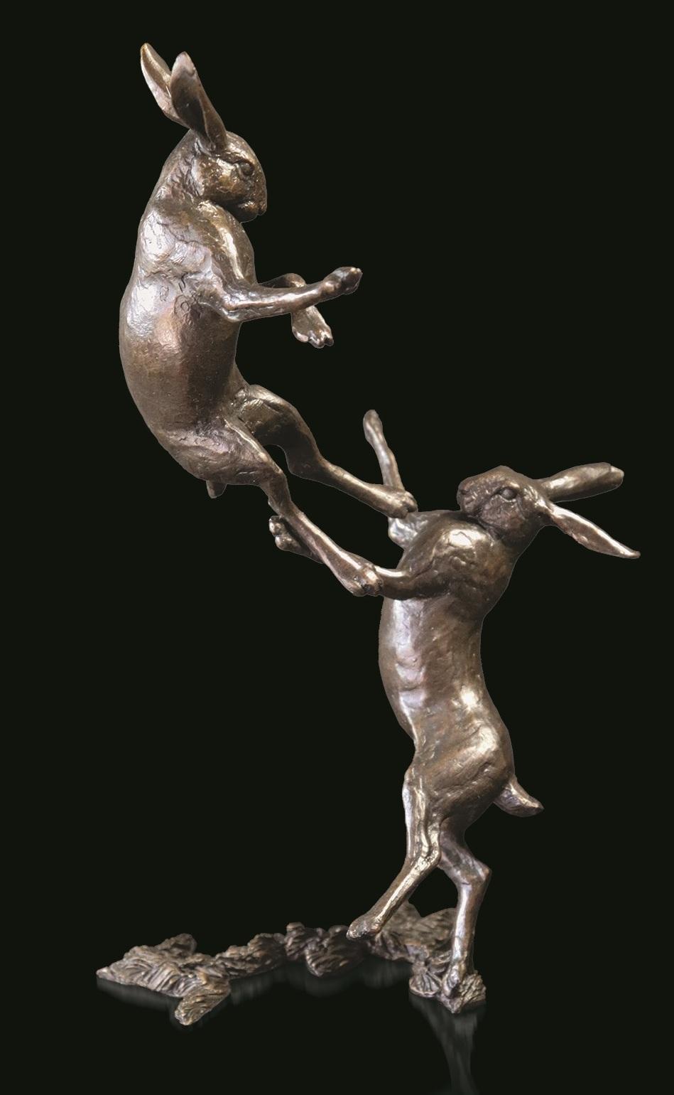 Hares Boxing Medium Bronze. By Michael Simpson (1 of 1)