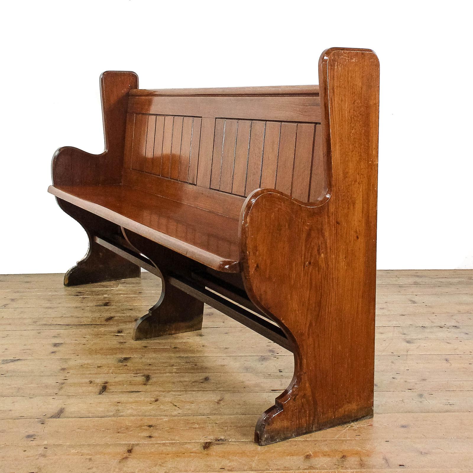 Antique Chapel Pew (1 of 8) Antique Chapel Pew (1 of 8)