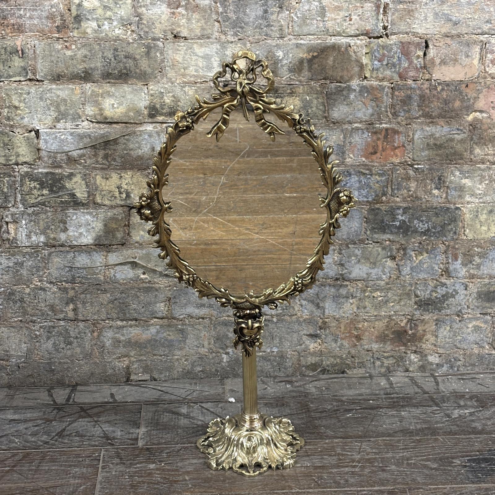Late Victorian Louis XVI Style Vanity Mirror (1 of 5)