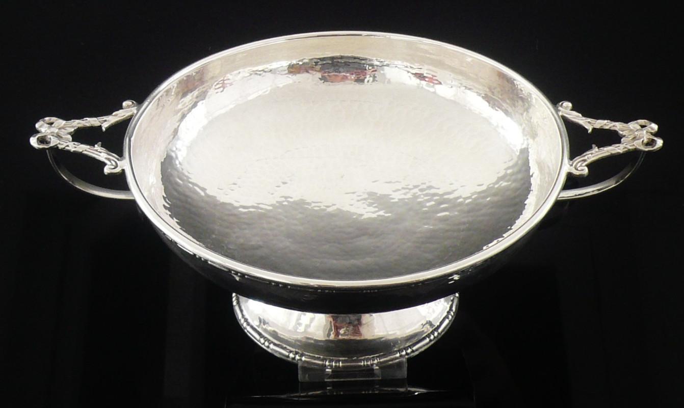Arts & Crafts Sterling Silver Pedestal Bowl Comport - 1919 (1 of 11) Arts & Crafts Sterling Silver Pedestal Bowl Comport - 1919 (1 of 11)