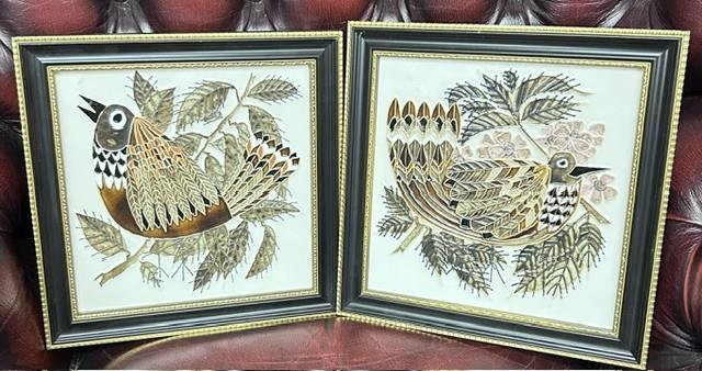 Framed Renaissance Pair of Majolica Painted Earthenware Art Tiles (1 of 2) Framed Renaissance Pair of Majolica Painted Earthenware Art Tiles (1 of 2)