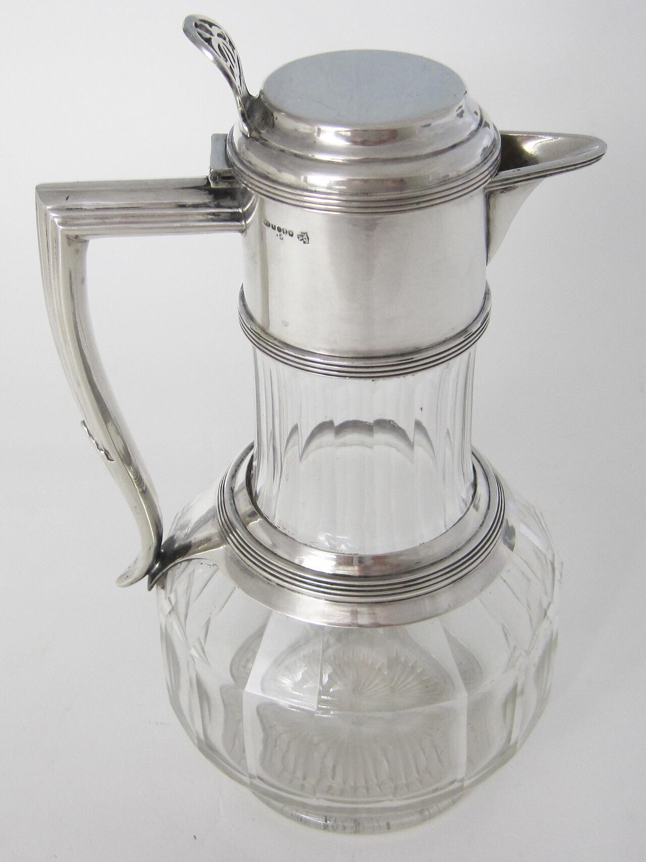 William Hutton & Co Victorian Silver Plated Claret Jug (1 of 5) William Hutton & Co Victorian Silver Plated Claret Jug (1 of 5)