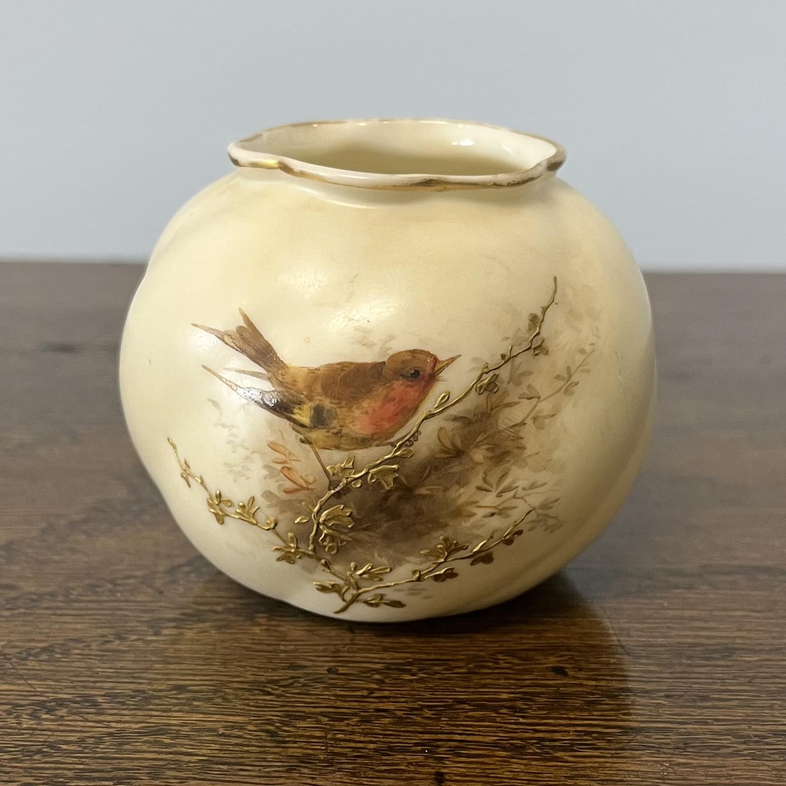 Scarce Grainger’s Worcester Porcelain Globular Vase (1 of 3)