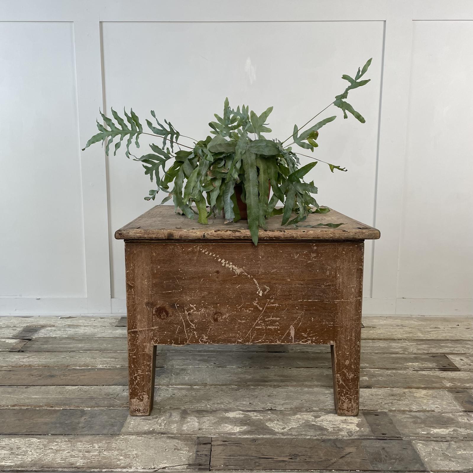 19th Century Storage Bin Table (1 of 12)