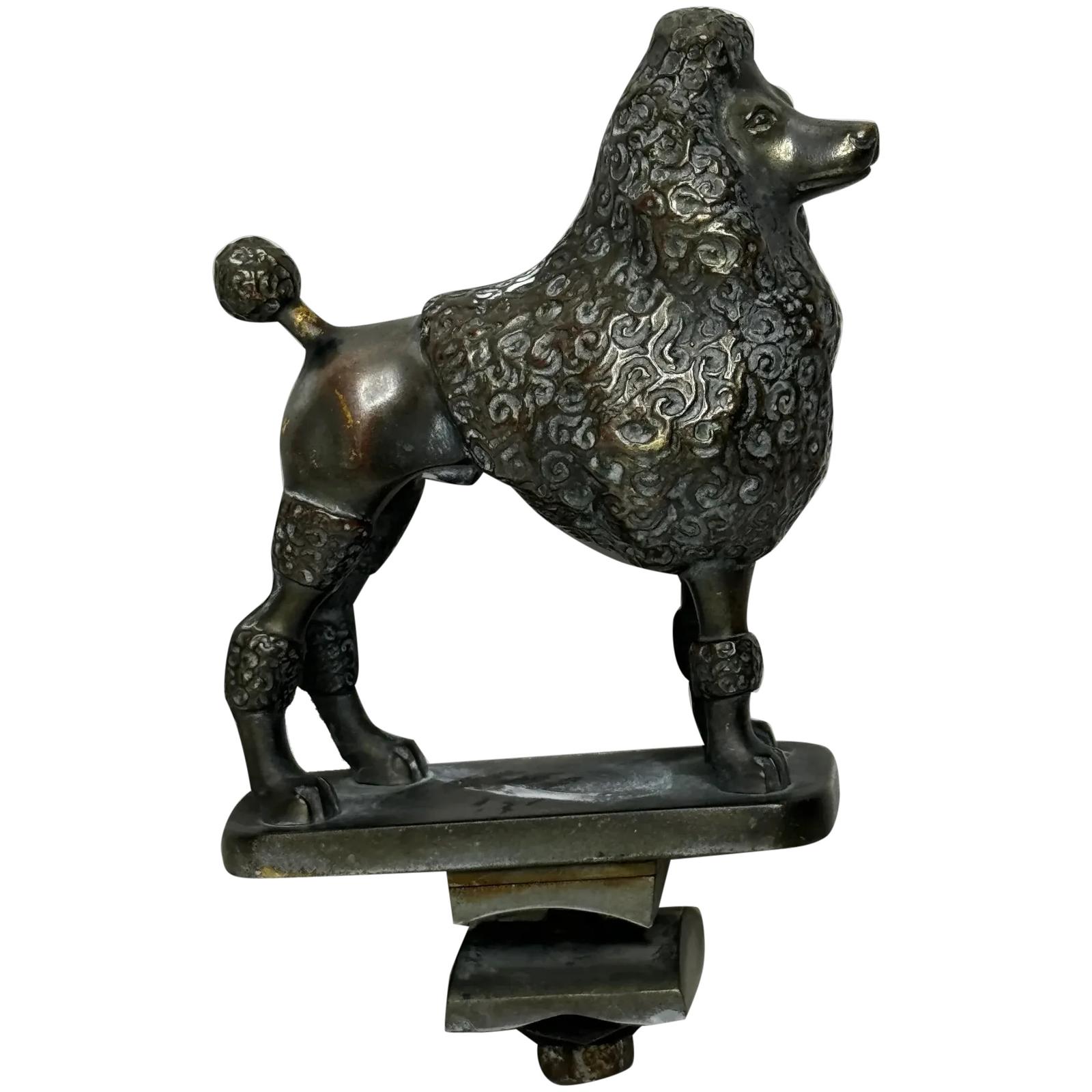 Art Deco Cute Poodle Dog Classic Car Mascot Sculpture (1 of 32) Art Deco Cute Poodle Dog Classic Car Mascot Sculpture (1 of 32)