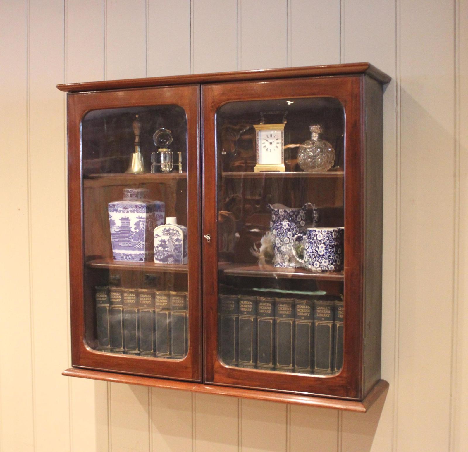 Mid 19th Century Mahogany Wall Cabinet (1 of 12) Mid 19th Century Mahogany Wall Cabinet (1 of 12)