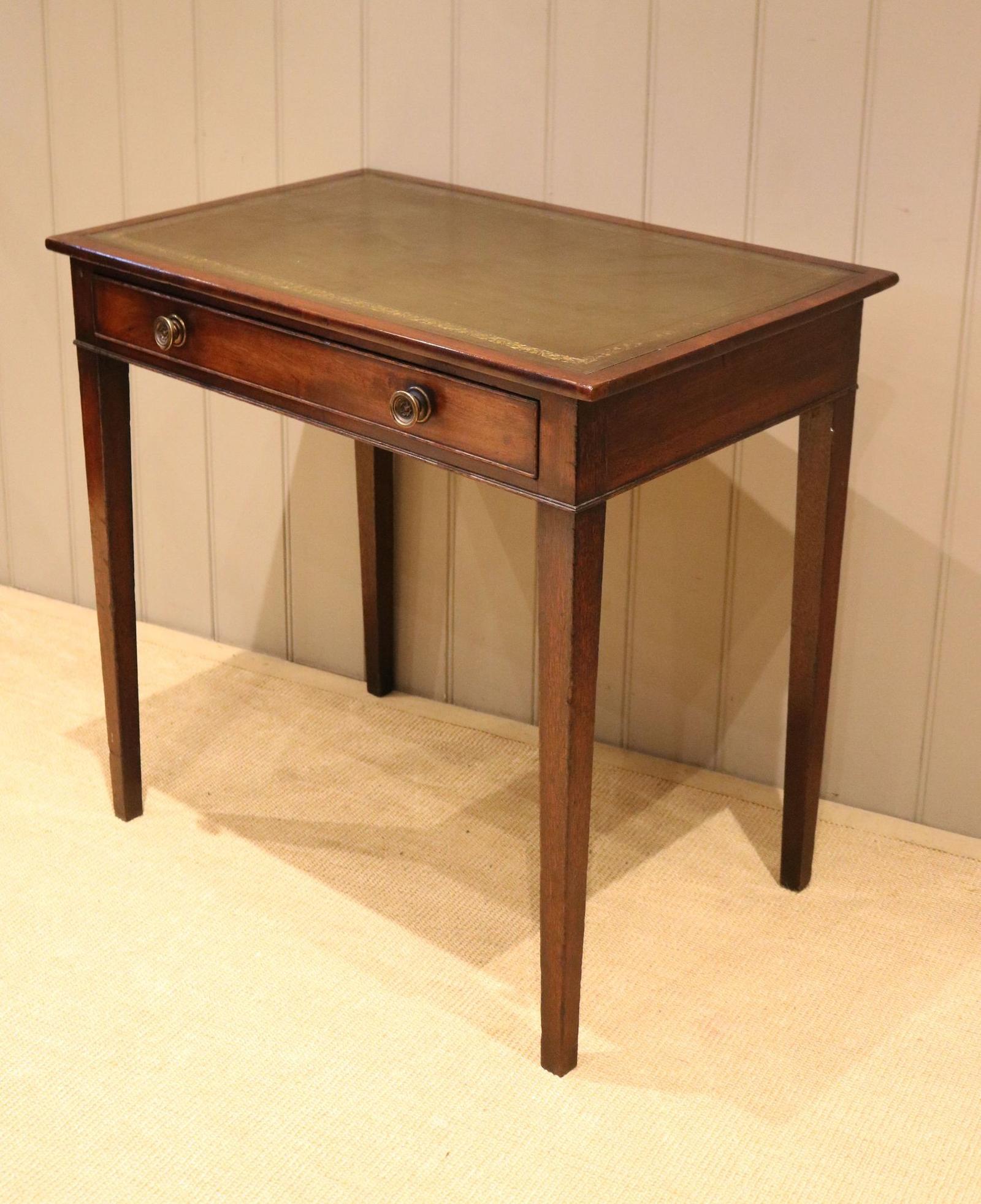 Early 19th Century Mahogany Writing Table (1 of 10) Early 19th Century Mahogany Writing Table (1 of 10)