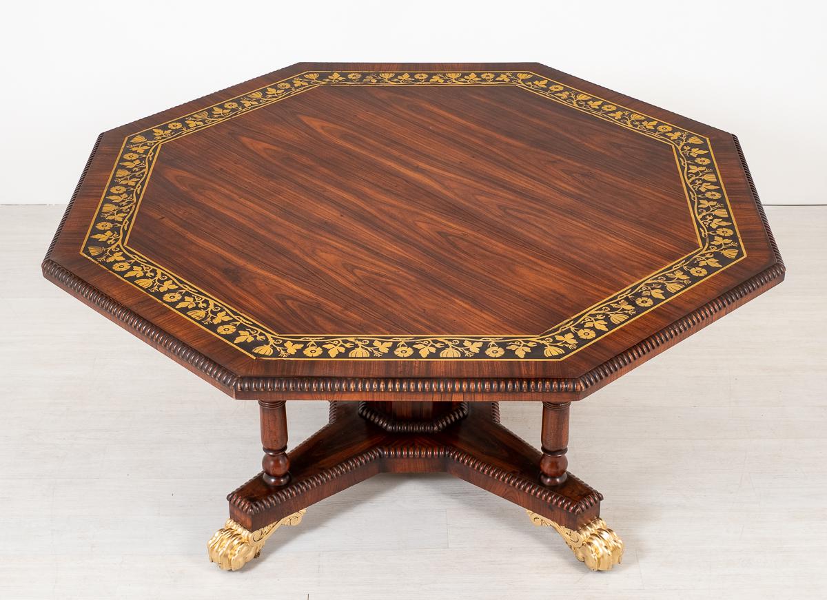 Amazing Regency Style Rosewood Centre Table c.1920 (1 of 9) Amazing Regency Style Rosewood Centre Table c.1920 (1 of 9)