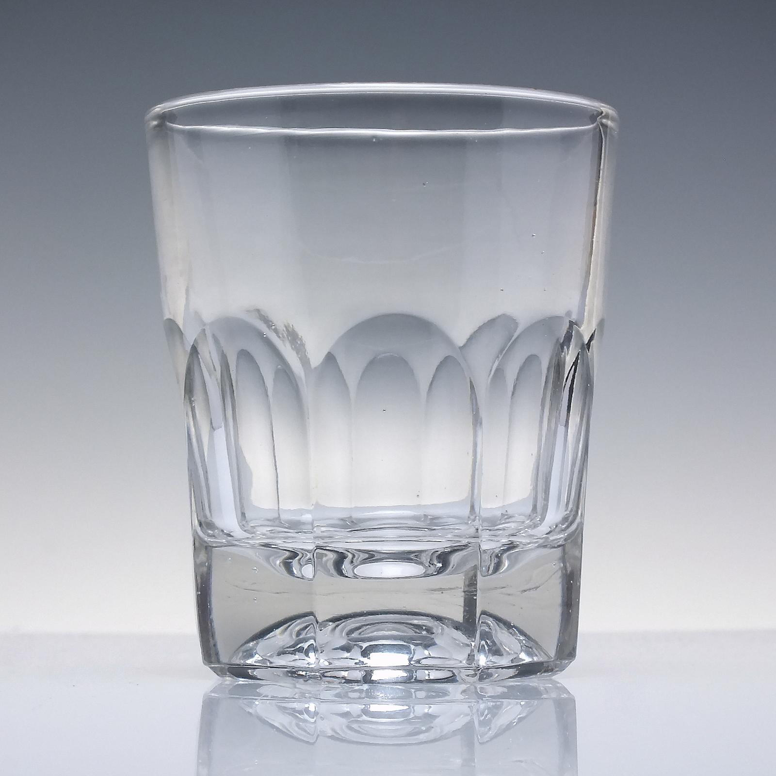Antique 19th Century Cut Glass Whisky Tumbler C1850 (1 of 3) Antique 19th Century Cut Glass Whisky Tumbler C1850 (1 of 3)
