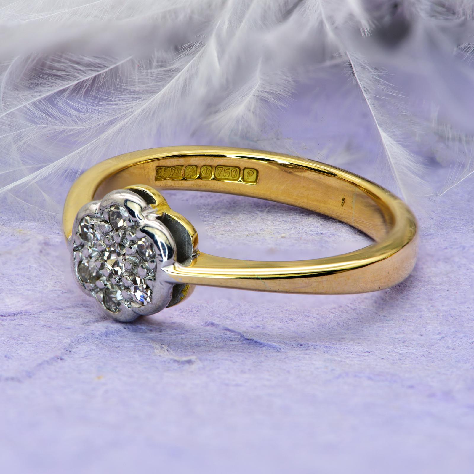 The Vintage 1989 Daisy Cluster Ring (1 of 7) The Vintage 1989 Daisy Cluster Ring (1 of 7)