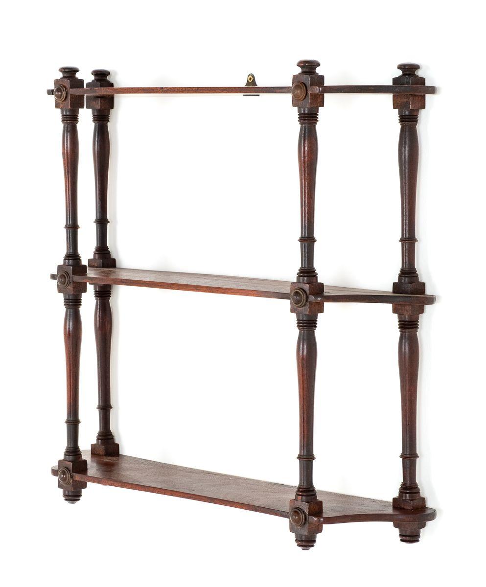Mahogany Regency Wall Rack (1 of 4)