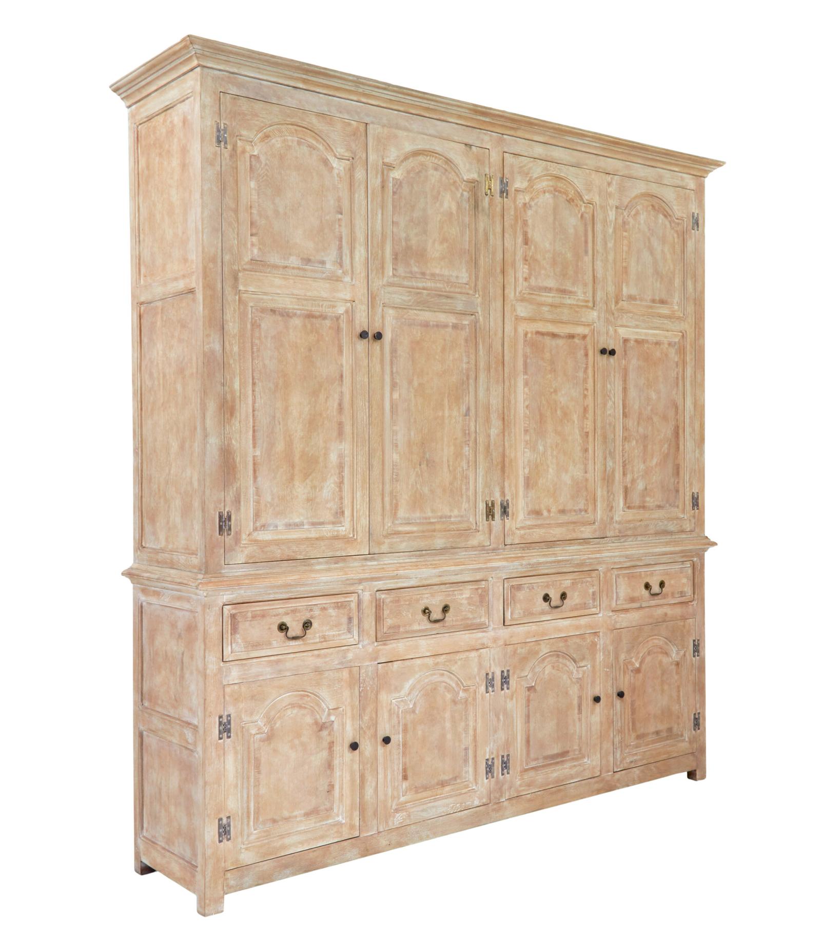 English Made Solid Oak Housekeepers Cupboard (1 of 9)