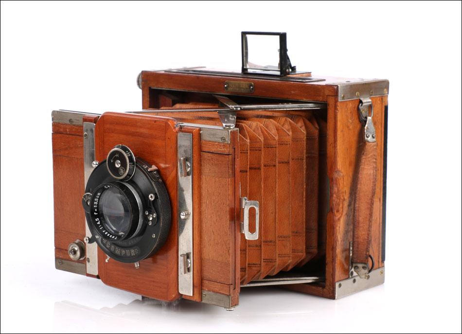 Antique Contessa-Nettel Tropen Plate Camera, Germany c. 1919–1922 (1 of 16)