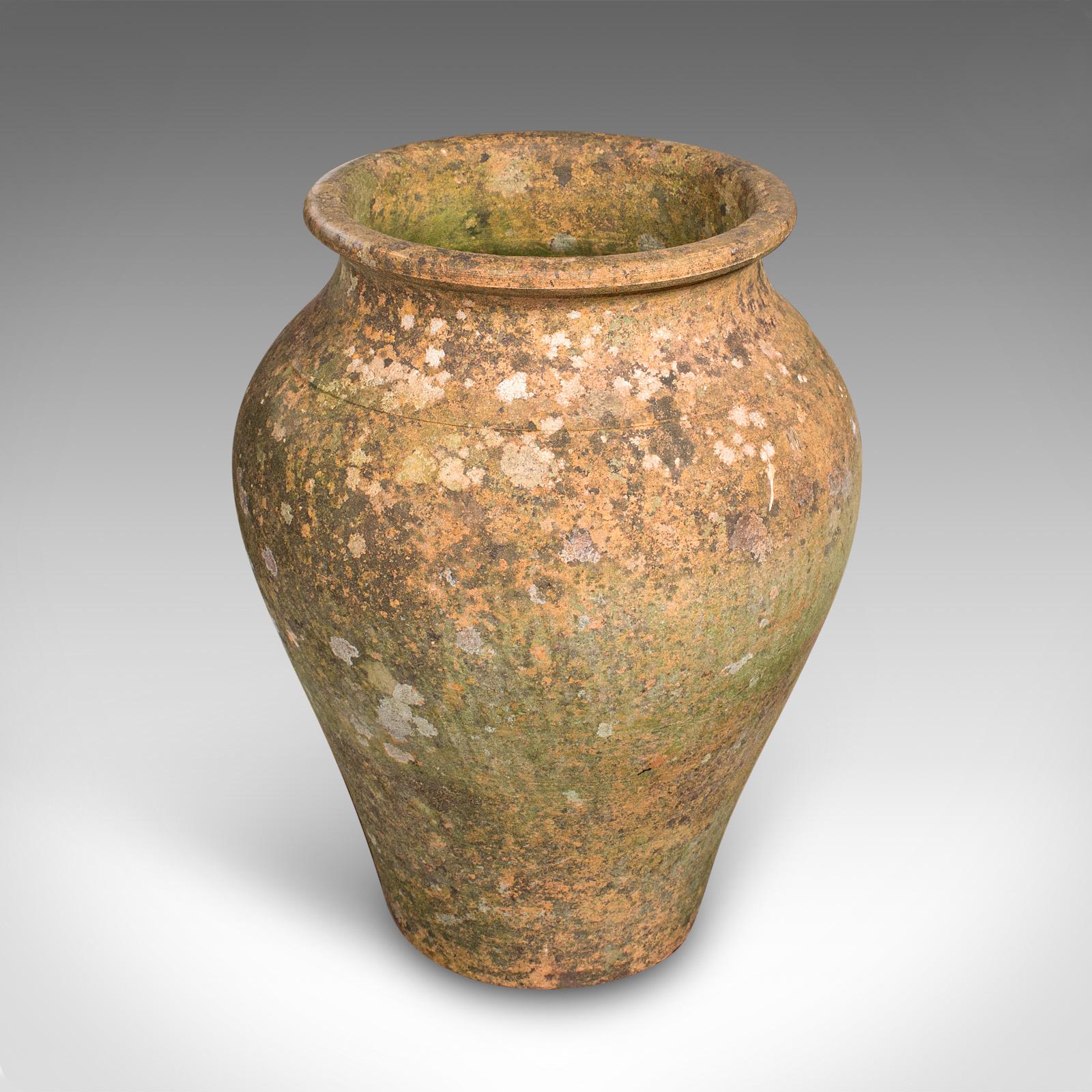 Antique Garden Vase, English, Terracotta, Planter, Victorian, Outdoor Ornament (1 of 8)