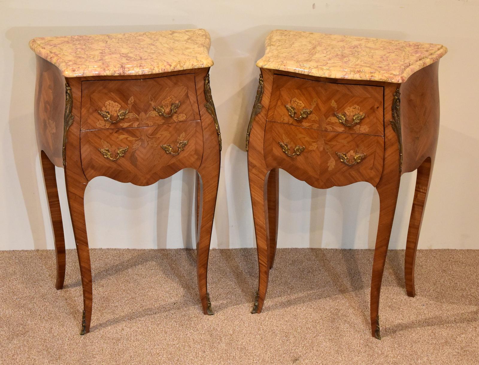 Art Deco French Bedside Tables (1 of 7) Art Deco French Bedside Tables (1 of 7)