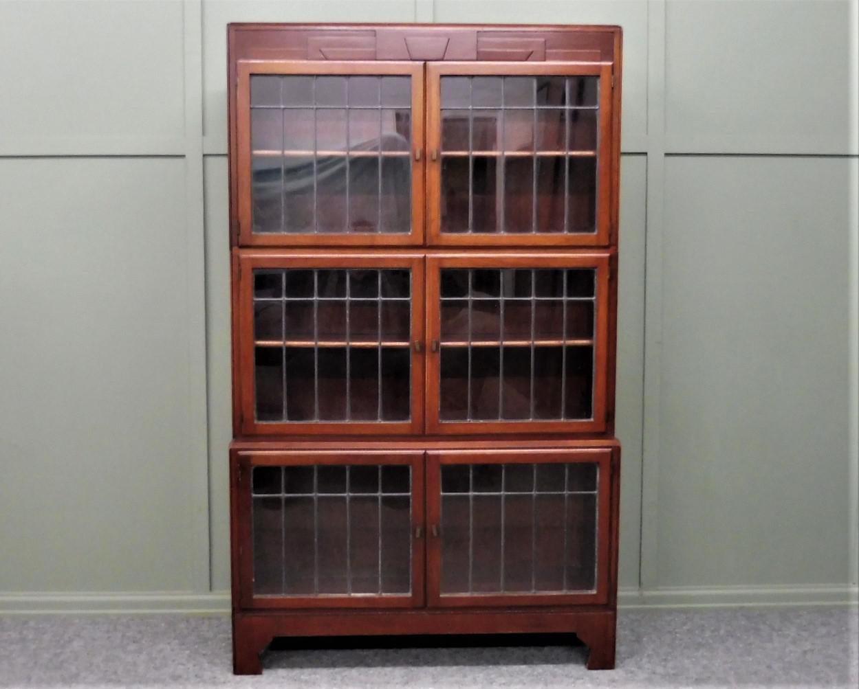 Mahogany Art Deco Lawyers Stacking Bookcase (1 of 15) Mahogany Art Deco Lawyers Stacking Bookcase (1 of 15)