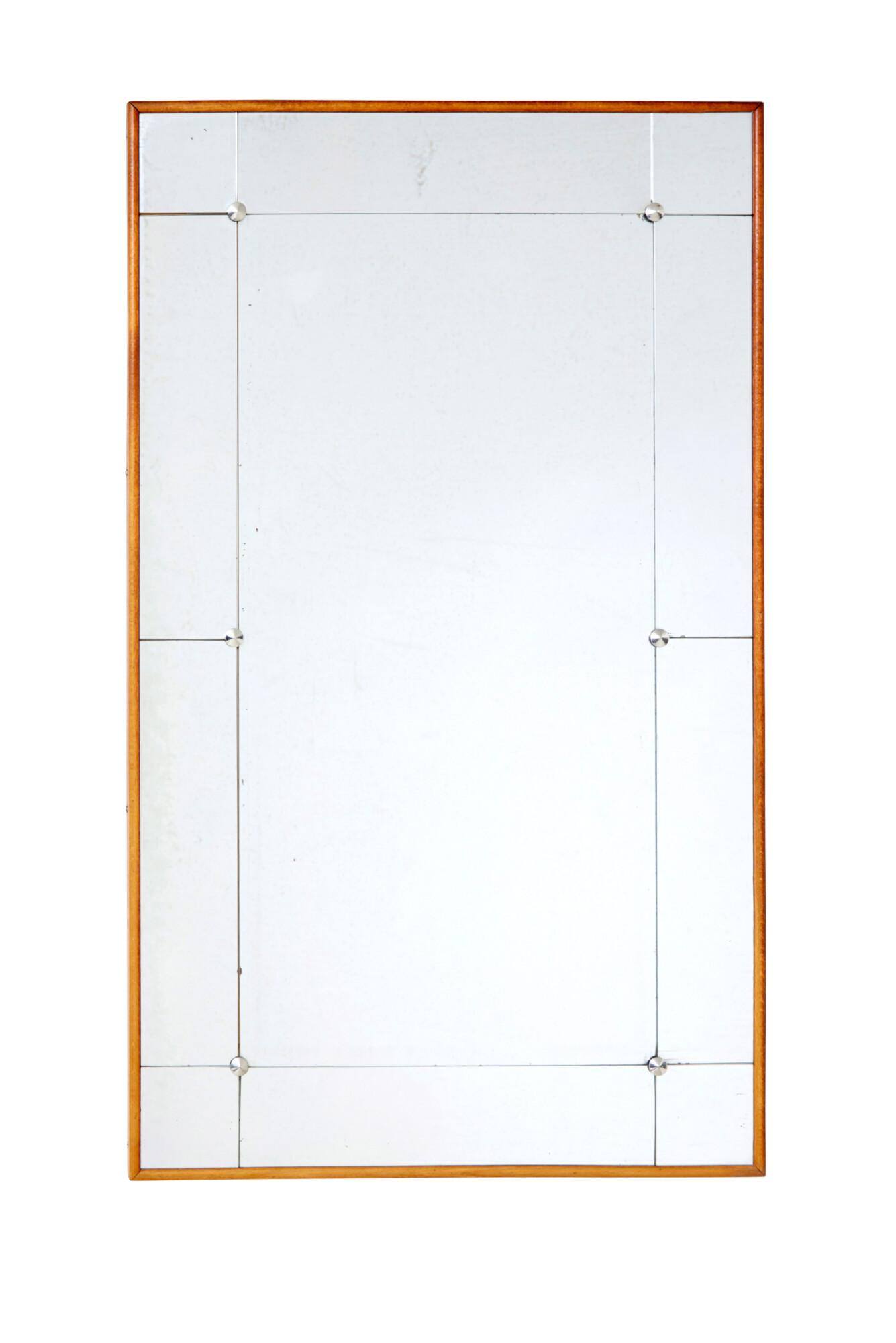 20th Century Swedish Wall Segmented Mirror (1 of 6)