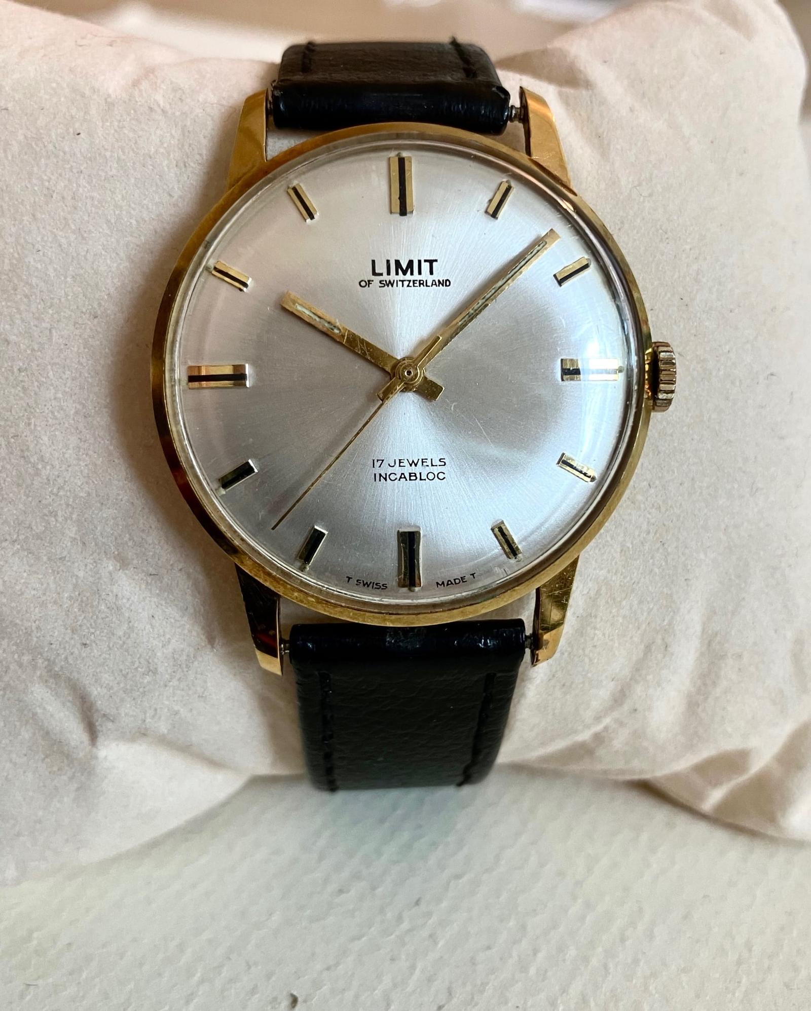 1960s Limit Men's Dress Watch 17 Jewels & Swiss Made Gold Plated (1 of 6) 1960s Limit Men's Dress Watch 17 Jewels & Swiss Made Gold Plated (1 of 6)