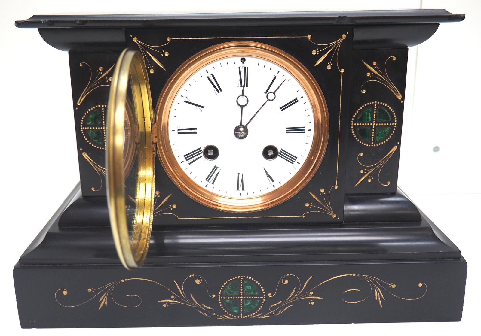 Very Fine French Slate & Marble Mantel Clock Classic 8 Day Striking Mantle Clock (1 of 13) Very Fine French Slate & Marble Mantel Clock Classic 8 Day Striking Mantle Clock (1 of 13)