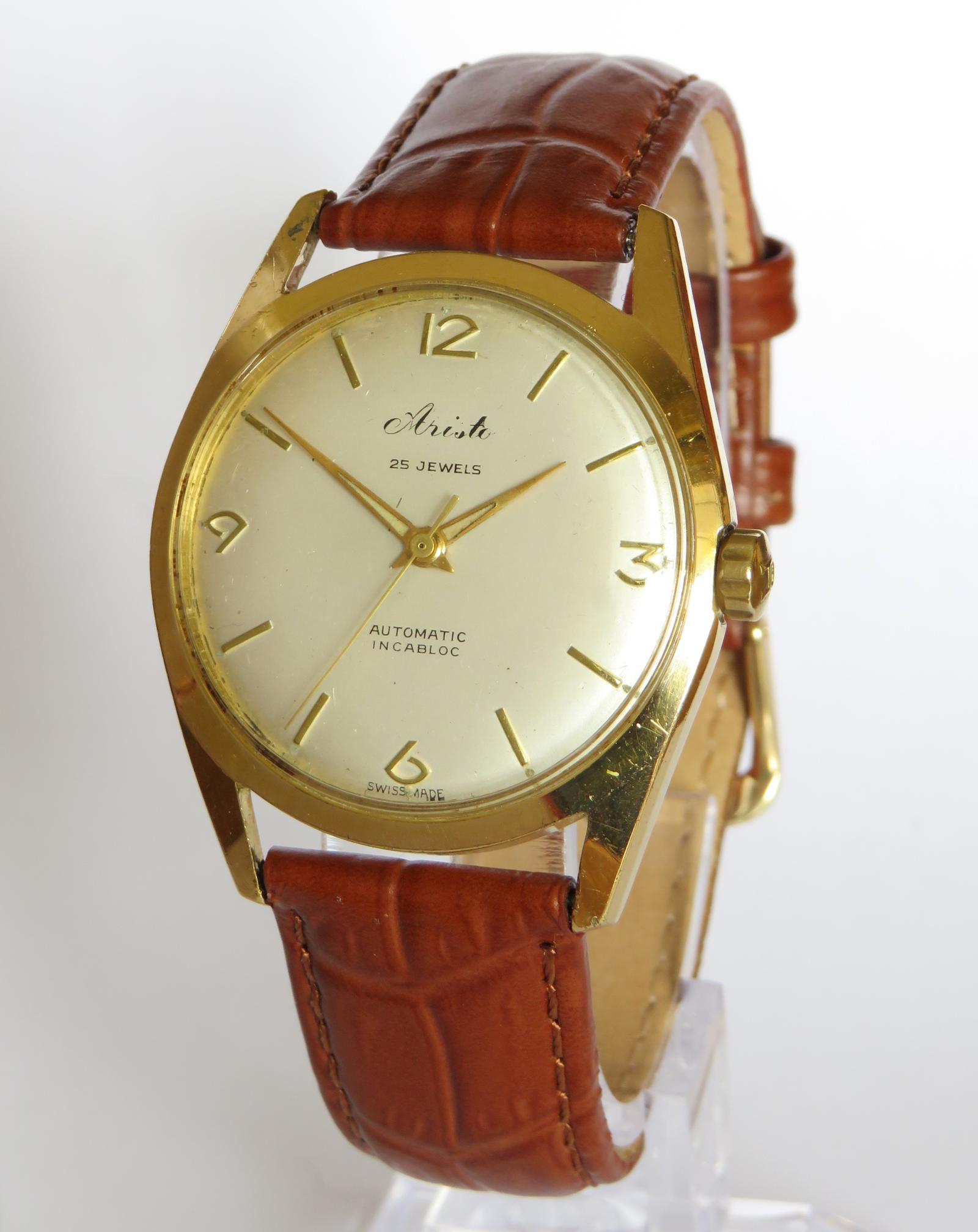 Watch: Gents 1950s Aristo Automatic Wrist Watch (1 of 5) Watch: Gents 1950s Aristo Automatic Wrist Watch (1 of 5)