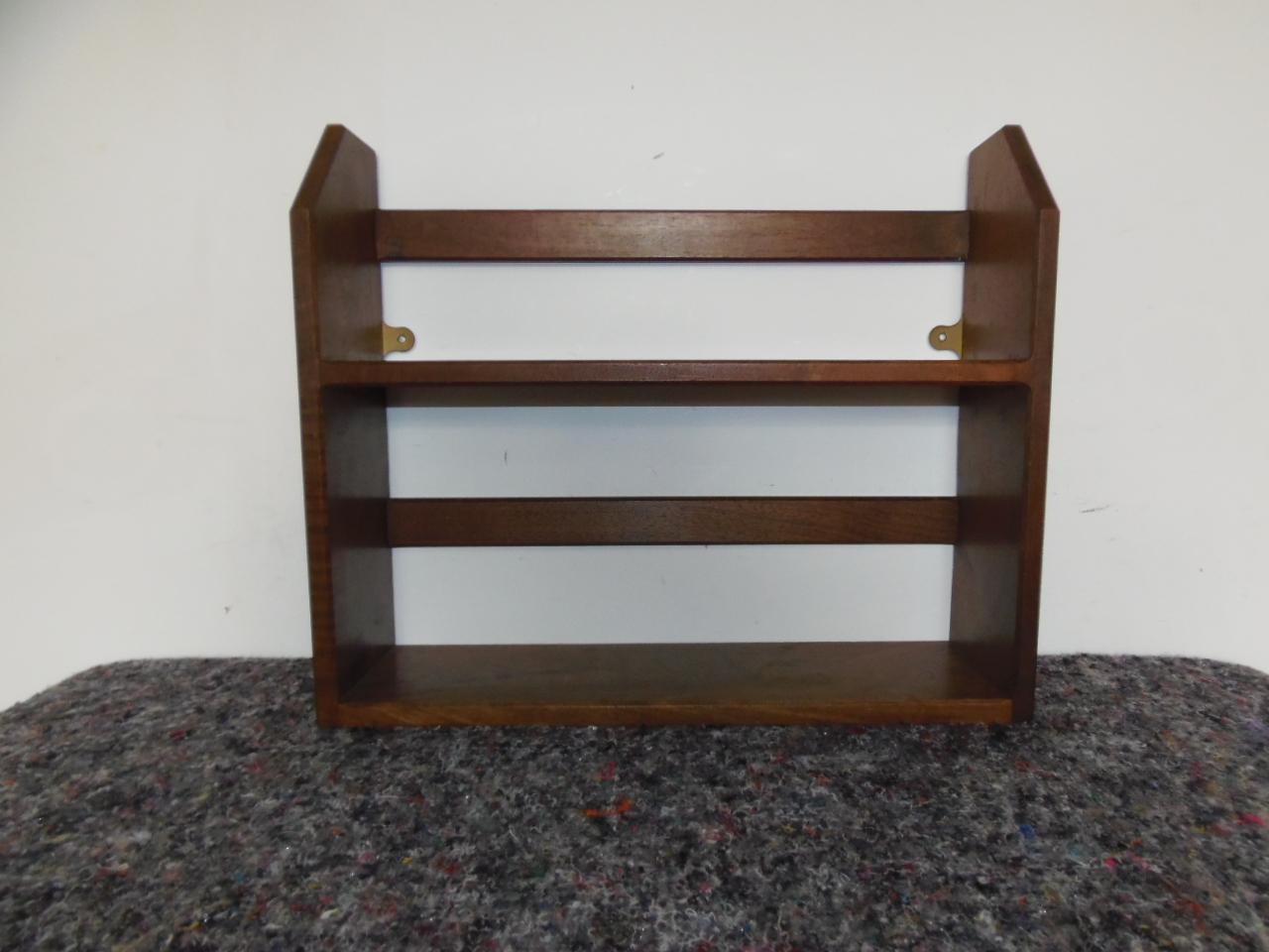 Cotswold School Walnut Hanging Shelves (1 of 12)