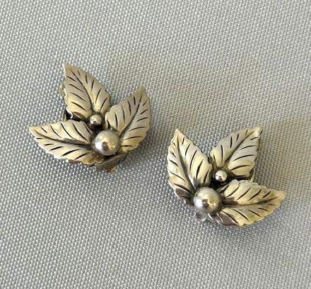 Pair of John Lauritzen Danish Silver Earrings (1 of 4) Pair of John Lauritzen Danish Silver Earrings (1 of 4)