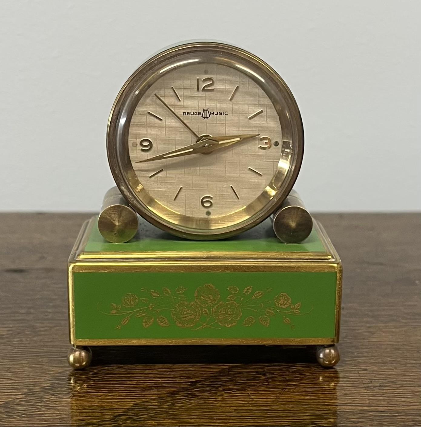 Music Alarm Clock Using 7 Jewel Movement by Reuge (1 of 2)