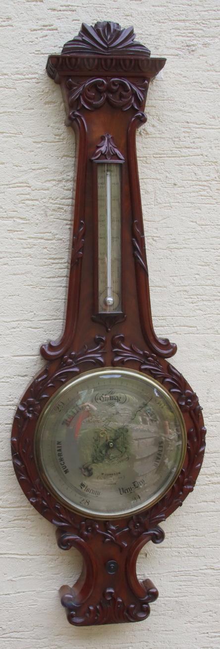 W Johnson, London Impressive Mercury Barometer (1 of 6)