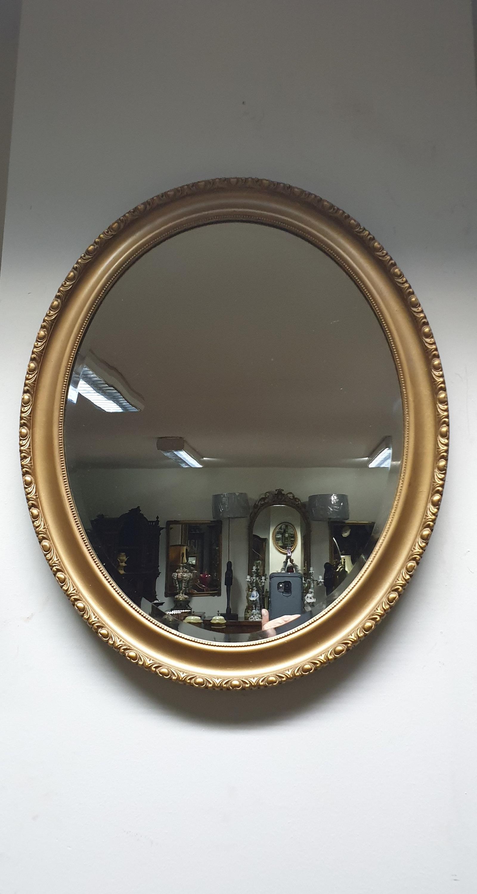 Edwardian Gilt Mirror (1 of 1)