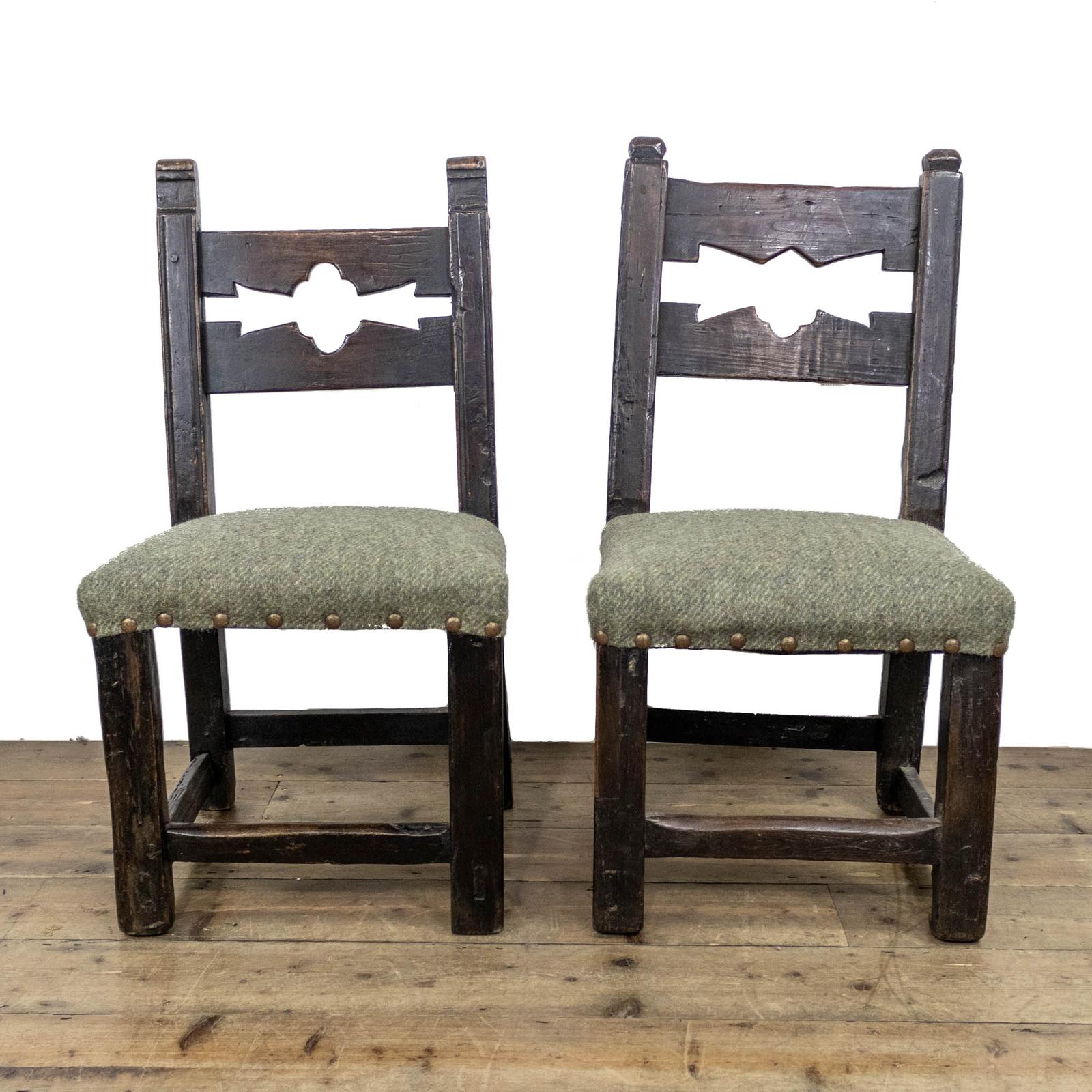 Pair of Antique Cottage Chairs (1 of 13)