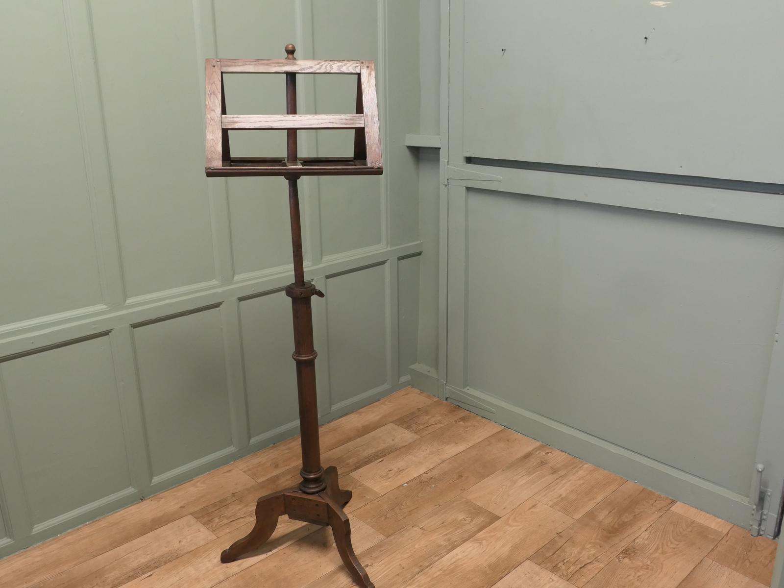 19th Century Oak Duet Music Stand or Reading Stand (1 of 6) 19th Century Oak Duet Music Stand or Reading Stand (1 of 6)
