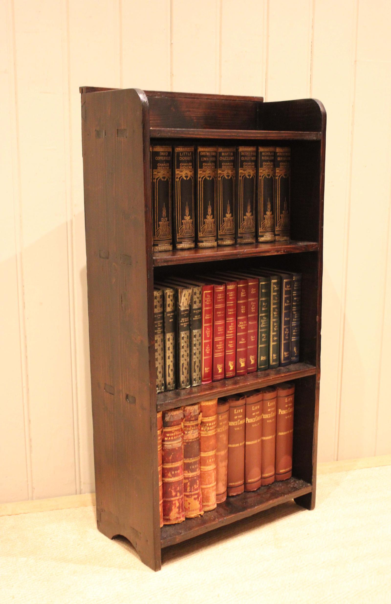 Small Rustic Open Bookcase (1 of 13) Small Rustic Open Bookcase (1 of 13)