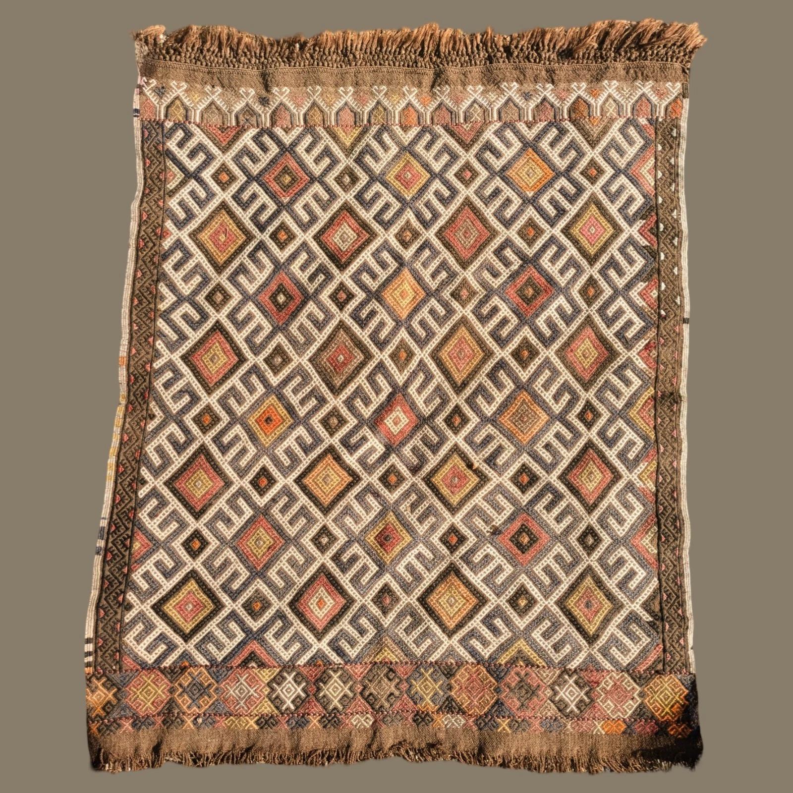 Anatolian Flatweave Carpet Rug (1 of 5)