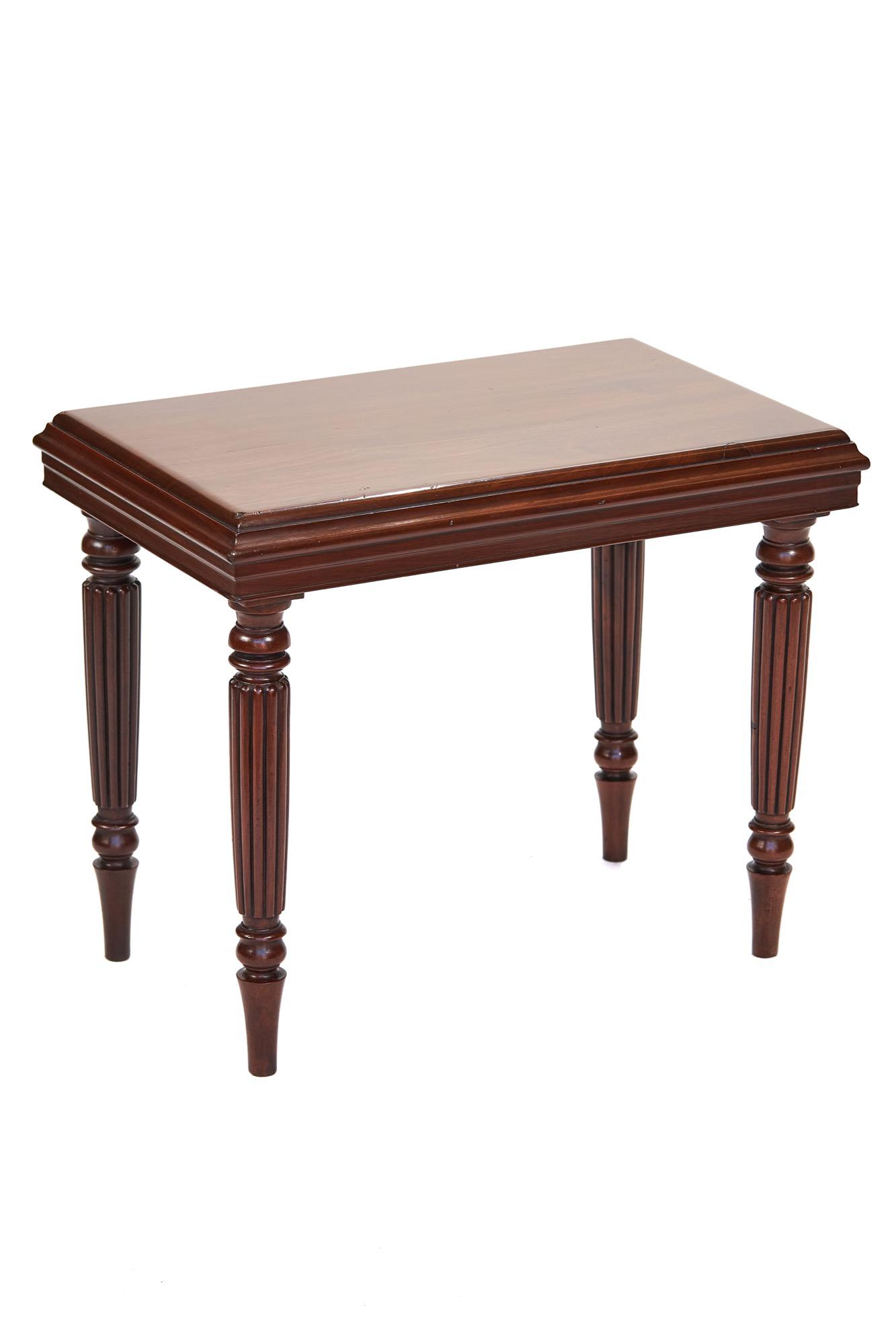 19th Century Mah Bidet Stool in the Gillows Manner (1 of 5)