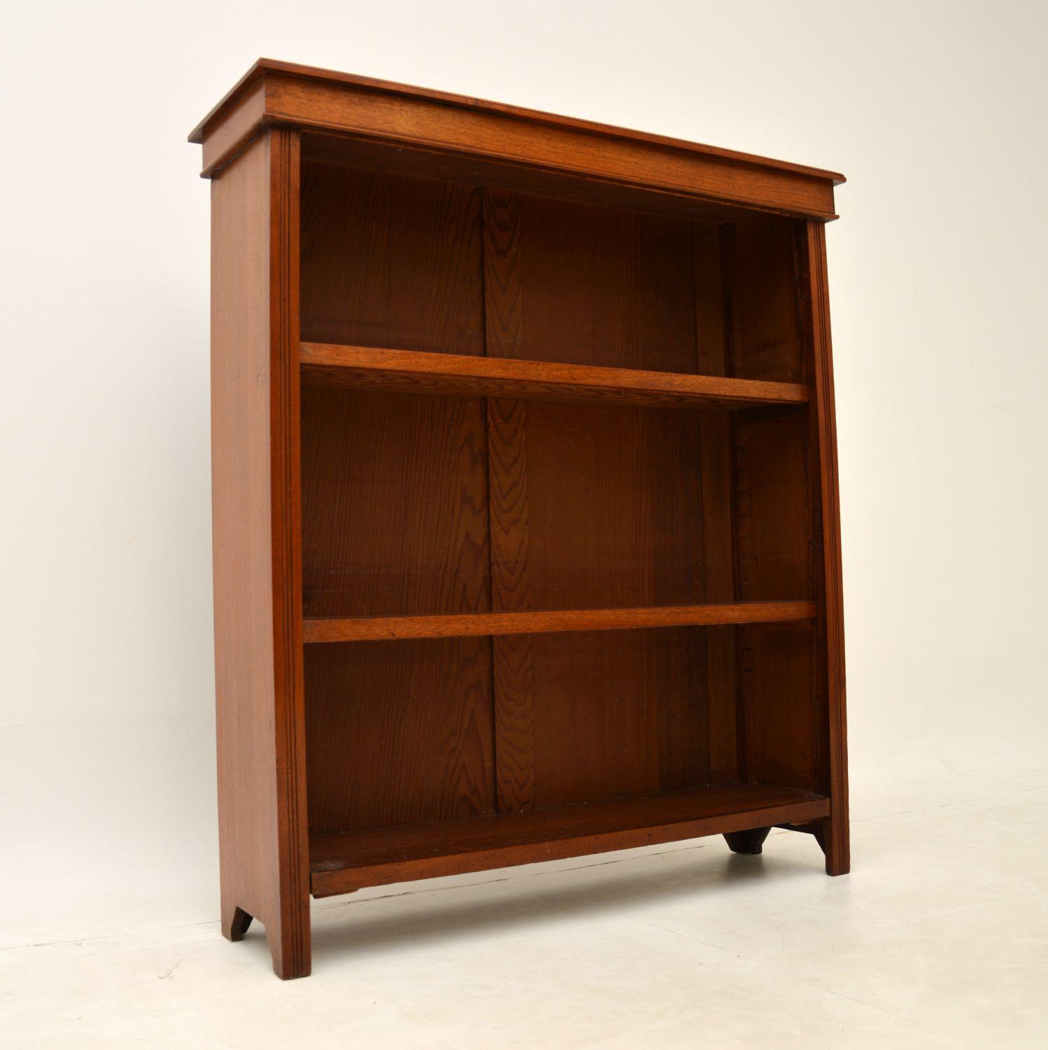 Antique Victorian Walnut Open Bookcase (1 of 11) Antique Victorian Walnut Open Bookcase (1 of 11)