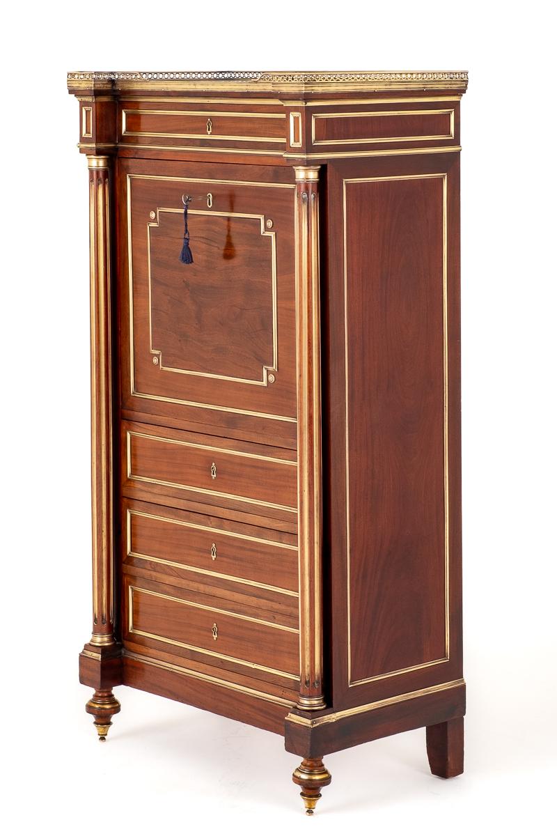 French Mahogany Escritoire (1 of 10)