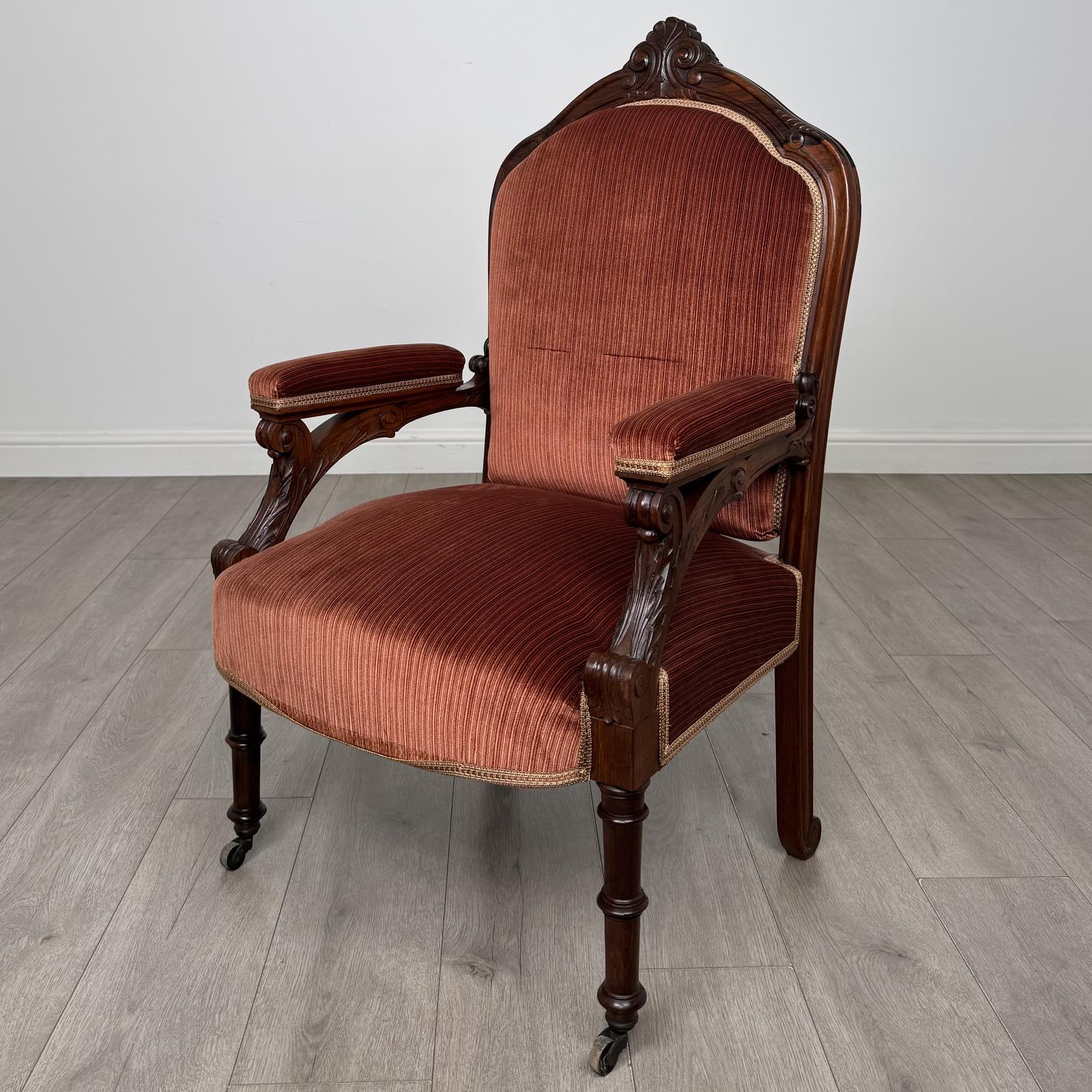 Antique 19th Century Victorian Armchair in Rosewood (1 of 13) Antique 19th Century Victorian Armchair in Rosewood (1 of 13)