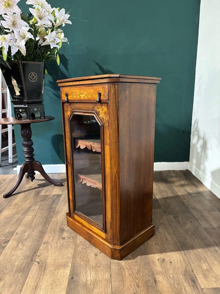 Victorian Rosewood Music Cabinet (1 of 15)