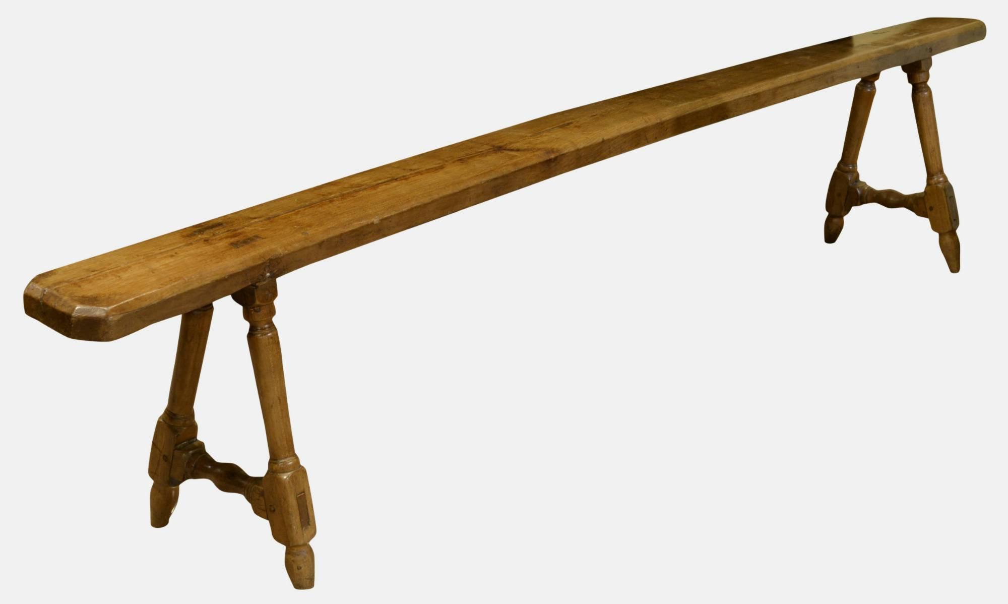 Antique French School Style Bench (1 of 1) Antique French School Style Bench (1 of 1)