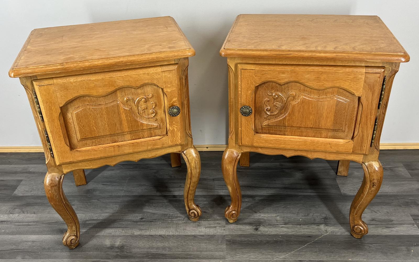 Amazing Pair of French Bedside Tables Cupboards / Cabinets (1 of 9)