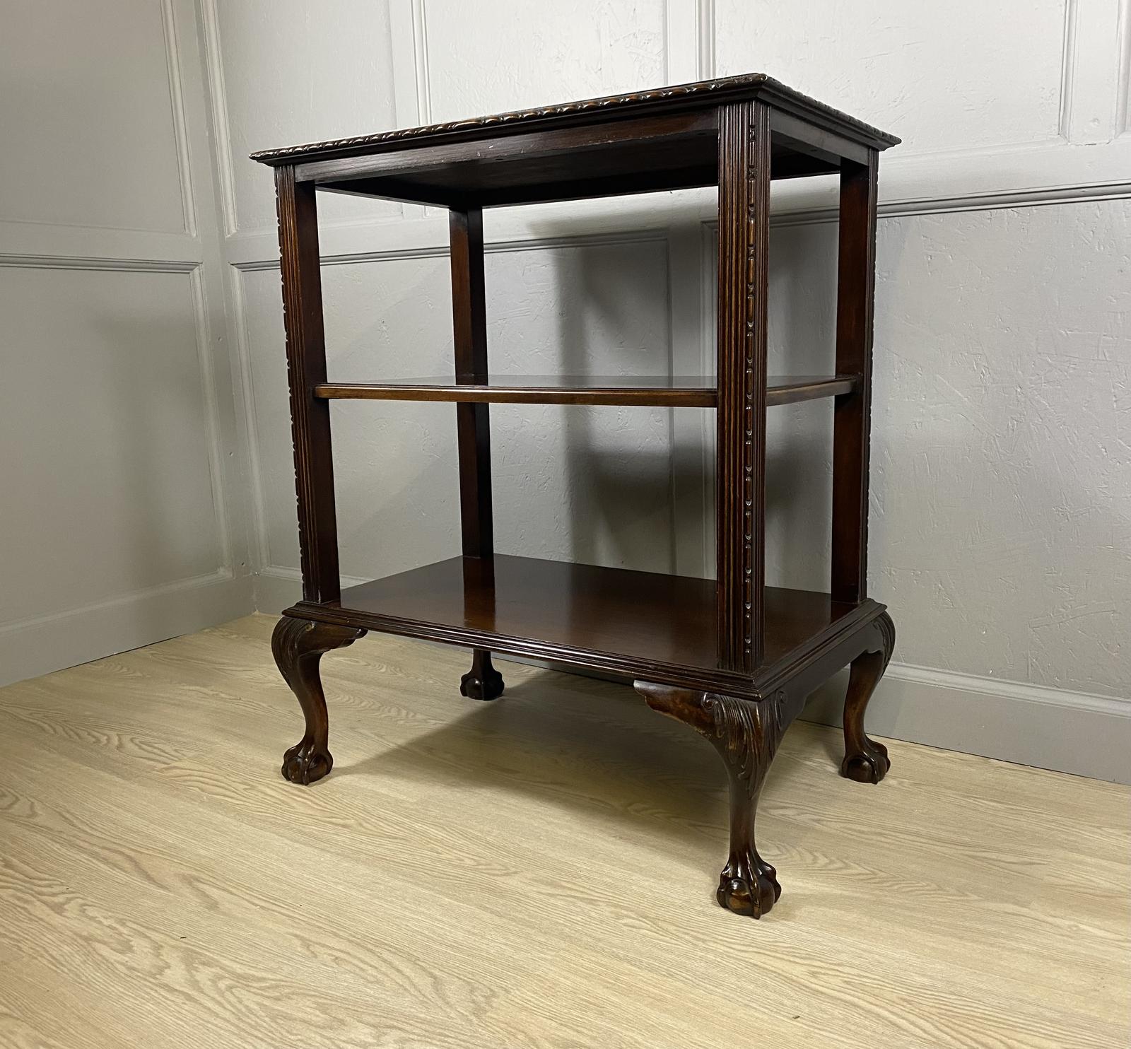 Small Edwardian Mahogany Buffet Stand (1 of 6)