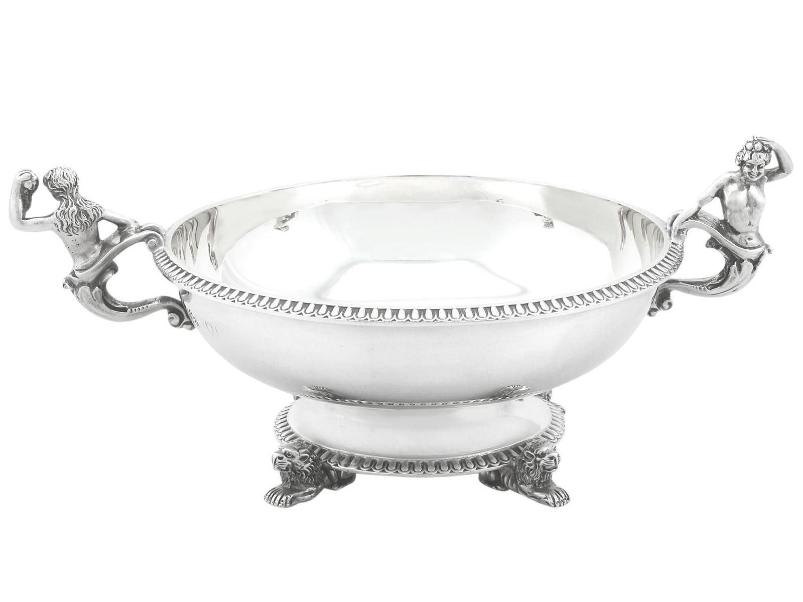Antique Victorian Sterling Silver Sugar / Bon Bon Bowl by Elkington & Co (1 of 9)
